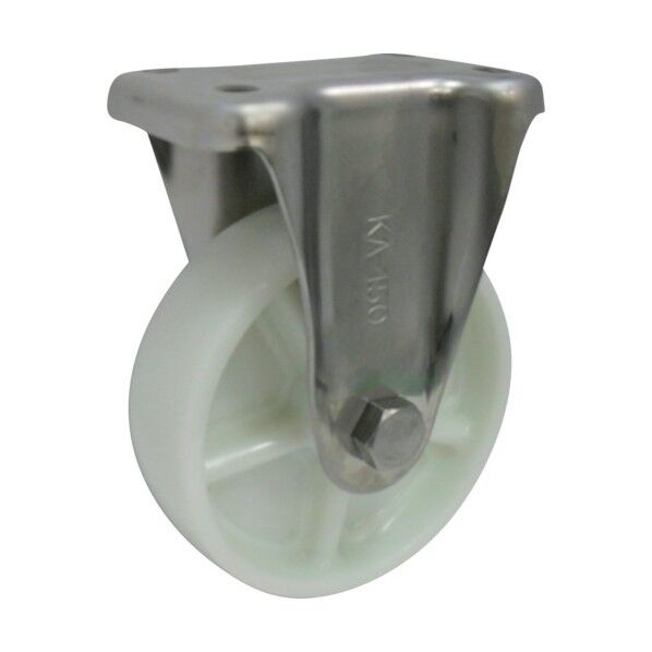 ナイロン車輪ステンレス製固定車付 PKA130 1点