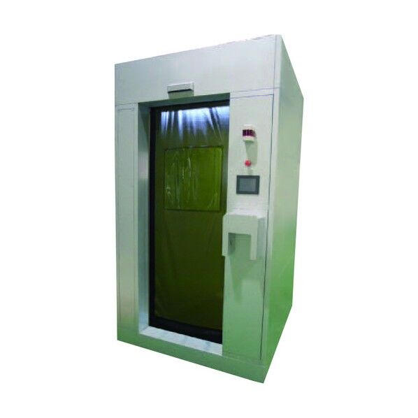 日本無機 除電・除塵・除菌機能付エアシャワー 巾1500×高さ2450×奥行1500 PAS-0810-BUI-F3H 1点