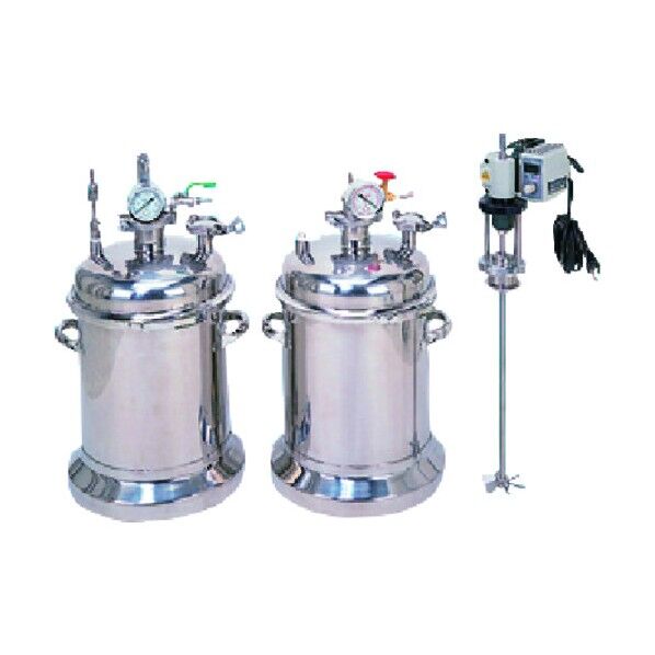 ※法人専用品※東京硝子器械 加減圧タンク PVT-25 SUS304 171-32-17-02 1点