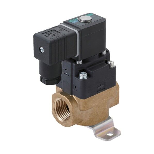 CKD 水用小形パイロット式電磁弁 FWD11-15A-02G-DC24V 1点