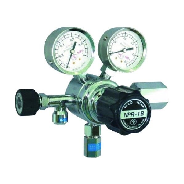 ヤマト産業 分析機用バランス式一段調整器 NPR-1B-R-12N01-2211-F NPR-1B-R-12N01-2211-F-H2 1点