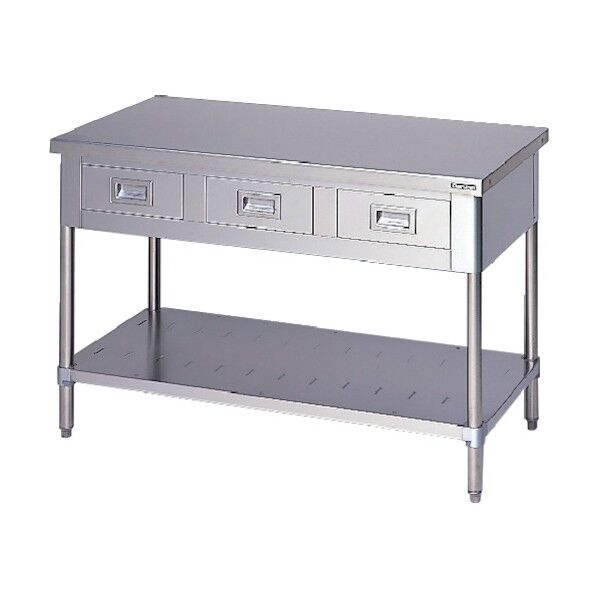 調理台 引出しスノコ板付 BWD126N 1点