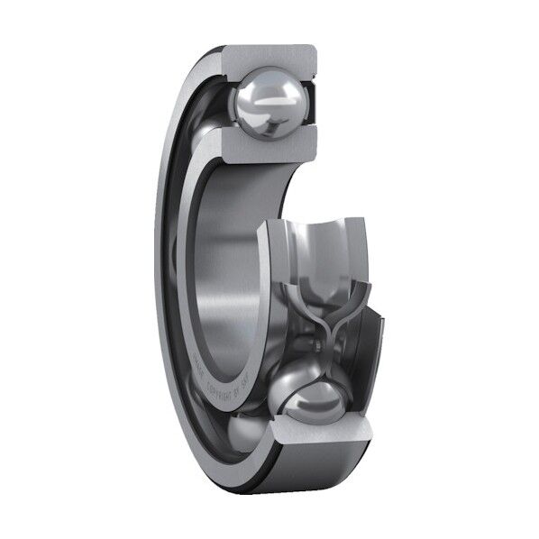 単列深溝玉軸受 軸受片側鋼板シールド 内径25mmX外径62mmX幅17mm 6305-Z 1点