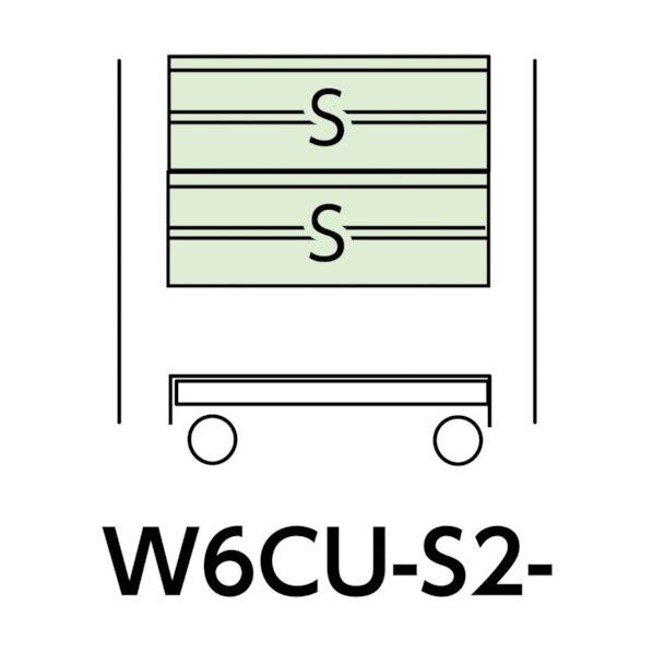 スペシャルワゴン W6CU-S2-IV 1点
