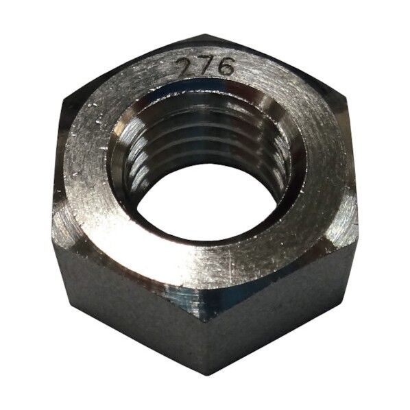 レアメタルスクリュー 六角ナット ALLOY C276 M12 NT1-ALLOYC276-12 1点