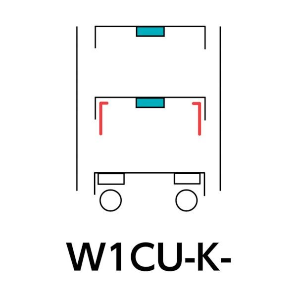 スペシャルワゴン W1CU-K-G 1点