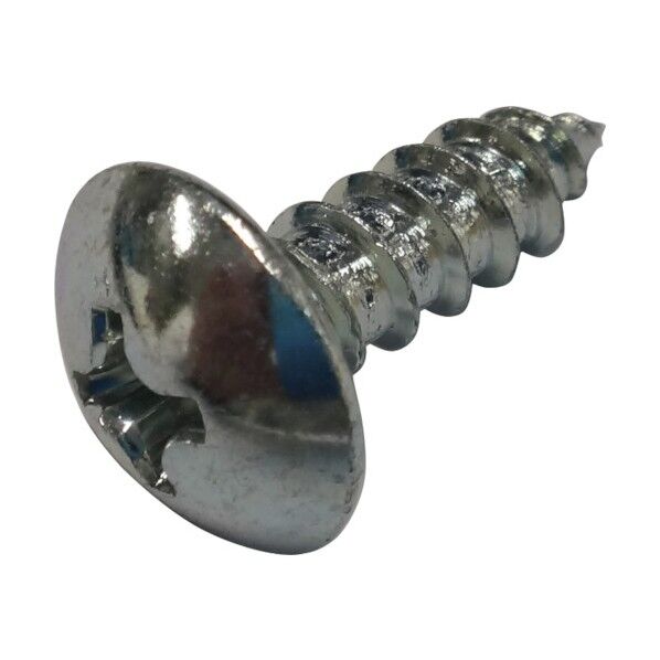 トラス頭タッピングねじ 鉄 三価クロメート 4×25 MUSHTA-SS-3W-425-1000P 1000本