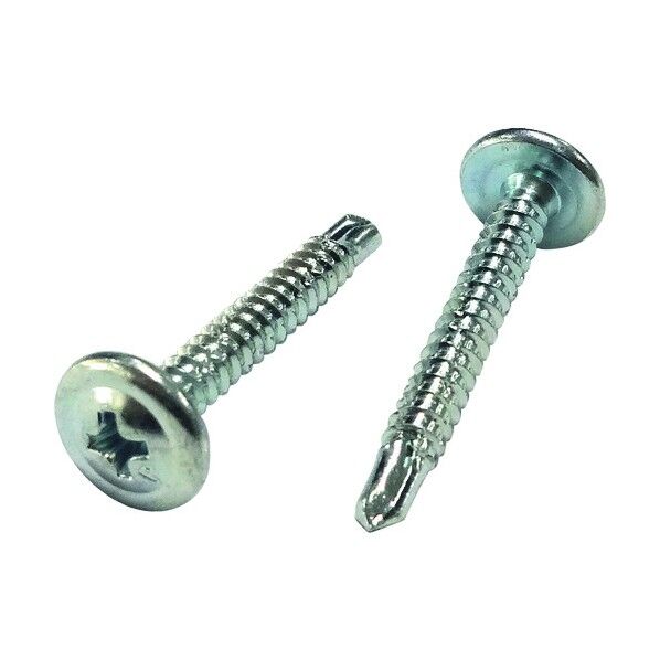 ドリルねじ ピアス シンワッシャー 鉄 三価クロメート 4×30 PIAS-SW-SS-3W-430 400本