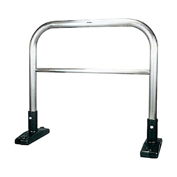 車止め アーチ型 横バー付 ステンレス製 据置式 Yシリーズ YAW6L7-S 1点