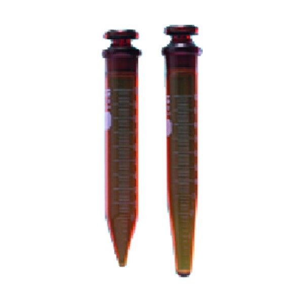 共通沈澱管50mL茶 105H 121-04-53-35 10本