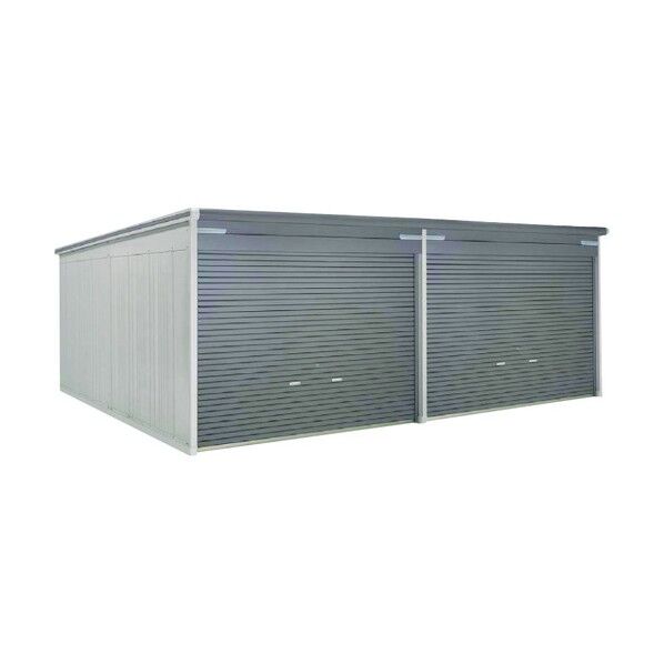 ※法人専用品※淀川製鋼所 ヨドガレージ ラヴィージュ VGCU-3059H 2連棟 SM VGCU-3059H 2X1 SM 1点