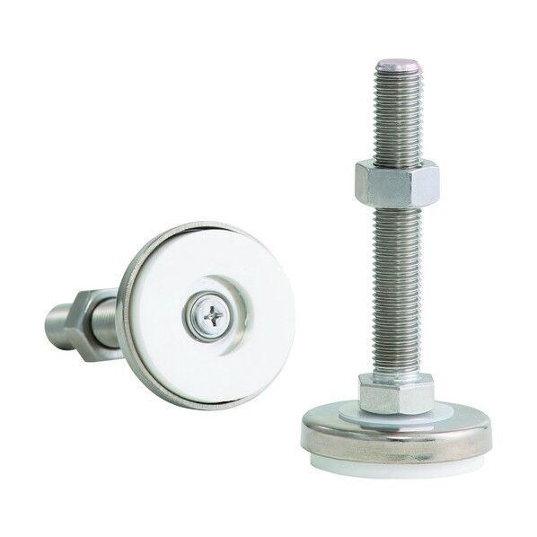 軽防振用底部ラバー付(ステンレス) D-A3-20-100SUS-SI 1点