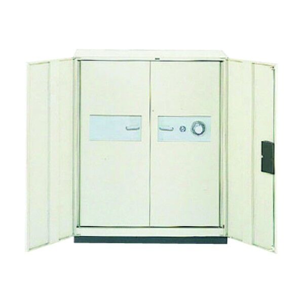 615729)耐火庫用収納庫 L5-105BF LGY 1点