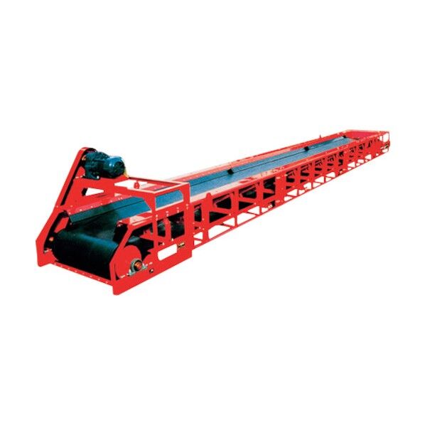 轍産業 SB90型 船底型/モータプーリ駆動式 ベルト幅900MM 機長7M SB90-GM3.7KW-7M 1点