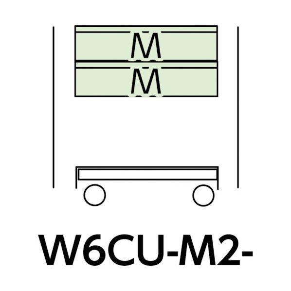スペシャルワゴン W6CU-M2-G 1点