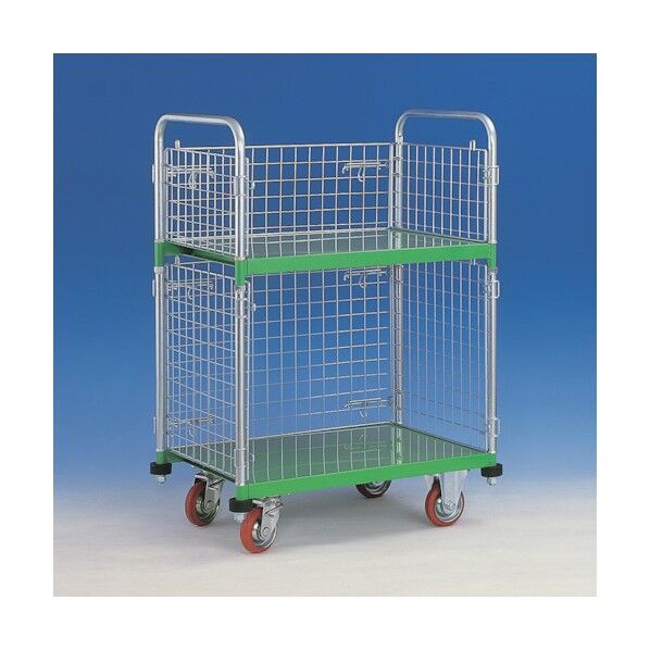 網付き台車 メッシュパックロール 659B 1点