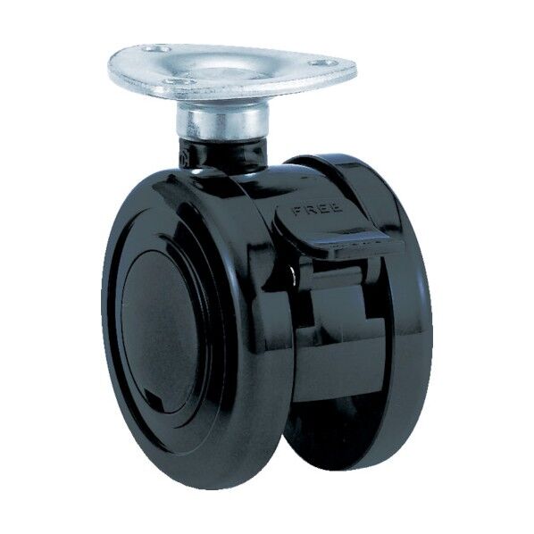 分解リサイクル ナイロン車輪 60径 E60JS 1点