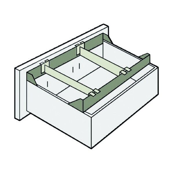 635229)LX-5 前後仕切板 L5-ESI-Y2.1 DGY 1点