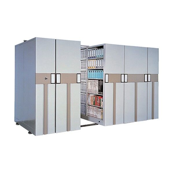 手動式移動ラック W1890×D300×H1950 S-2ASF-2-15 1点