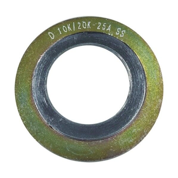 グラファイト系渦巻き型ガスケット(SS400) 呼び径(A):65 D1000-10K-65A-4.5T-SS-GR 1点