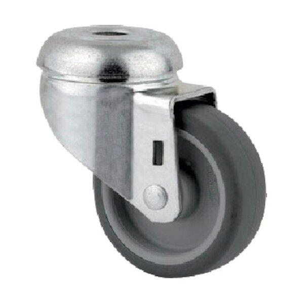 ボルト穴式キャスターAGILA(エラストマー車) φ50 自在式 2470PJI050P30-11 1点