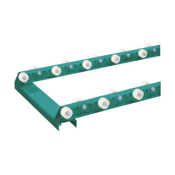 千鳥型樹脂ホイールコンベヤ 径36XT20XD8 MWR36C-1018 1点