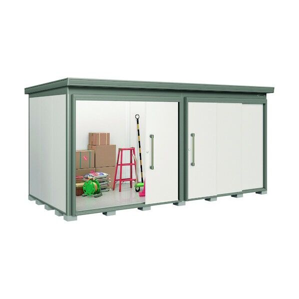 ヨド蔵MD合板床タイプ 豪雪型 床面積11.31m2 DZBU-5122HW SG 1点