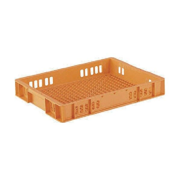 スタッキングコンテナー 101003 サンテナーB#10オレンジ SK101003 1点
