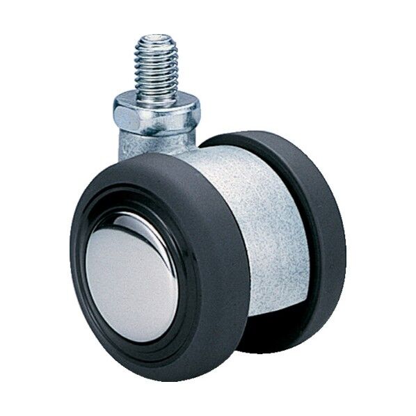 本体アルミダイカスト エラストマー車輪50径 AE50N12P1.25L-14 1点