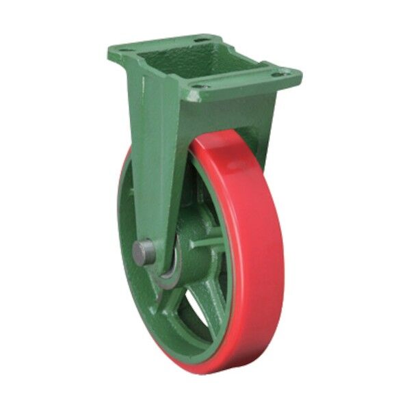 標準型固定金具付ウレタン車輪 200 200PKULB 1点