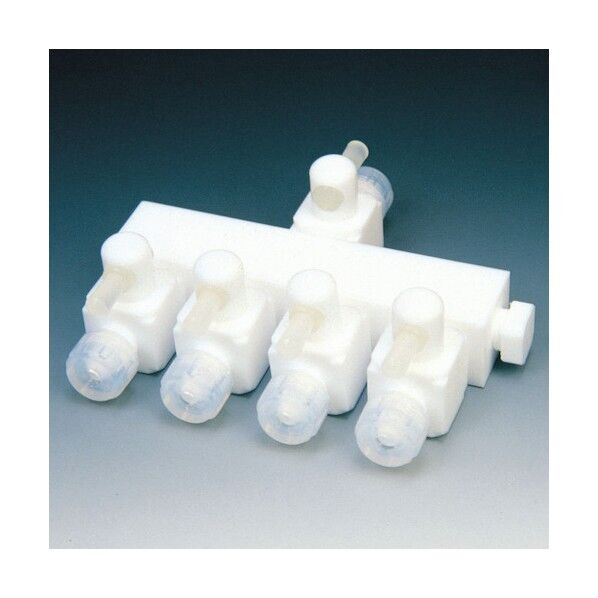 フッ素樹脂 マニホールド装置 四連式 12φ×10φ