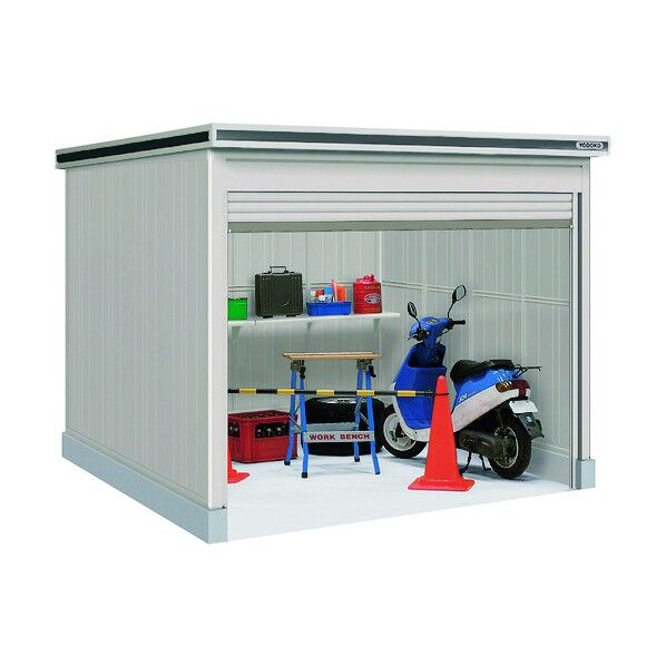※法人専用品※淀川製鋼所 ヨド物置 エルモシャッター床タイプ LOD-2929HF CB LOD2929HFCB 1点