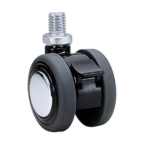 エラストマー車輪 50径 TE50N12SCRP1.25L-14 1点