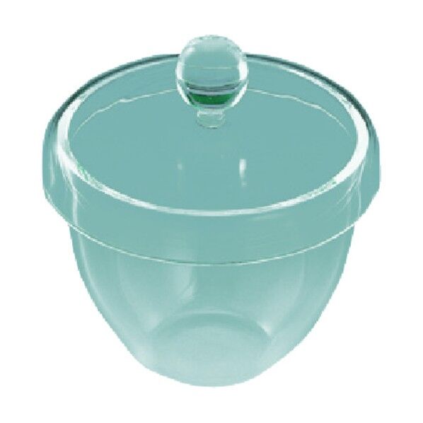 石英ガラスるつぼ 15mL 蓋付 284-16-32-01 1点