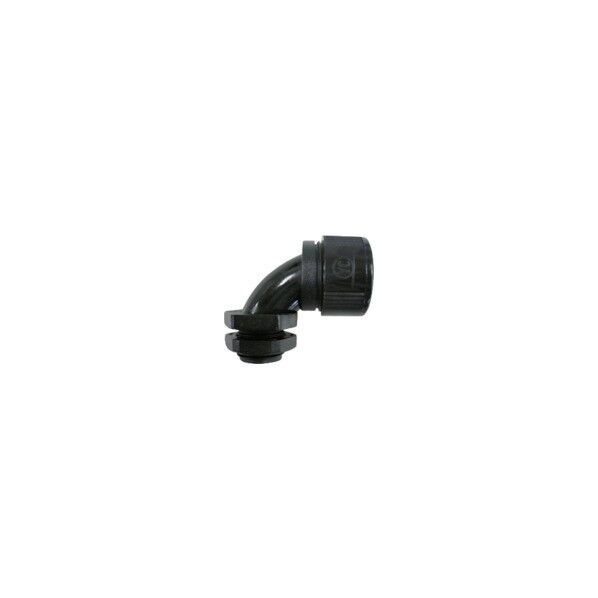 ナイロンフレキ90°コネクター PGL-04B 20個