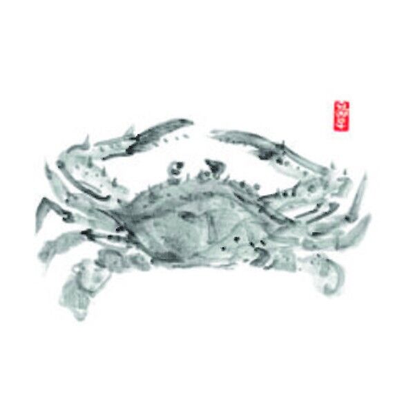 カミイソ 尺3 テーブルマット かに No.102 QTC47 100枚