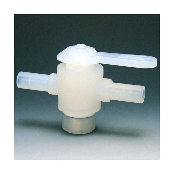 フッ素樹脂(PFA)二方バルブ 10φ