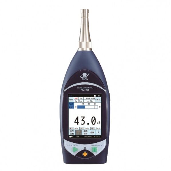 普通騒音計 検定付 83.5X34.5X258mm NL-43 1台