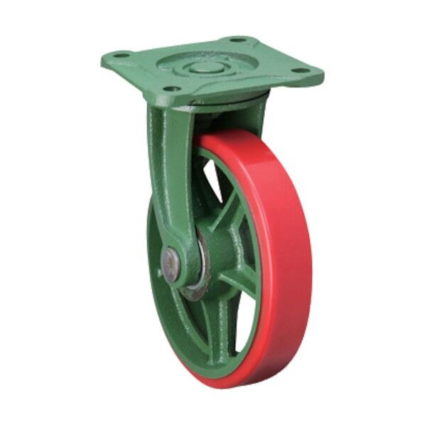 標準型自在金具付ウレタン車輪 150 150PBRULB 1点