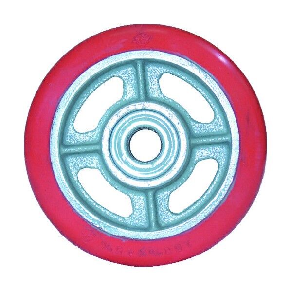 鋳物中荷重用ジェンゴム車輪ベアリング入 75φ GSB75 1点