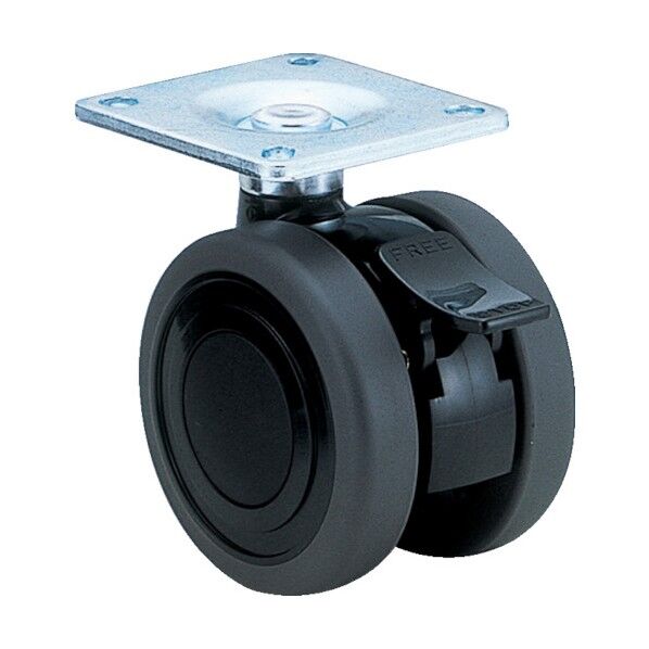 エラストマー車輪 75径 TE75N16L-25 1点