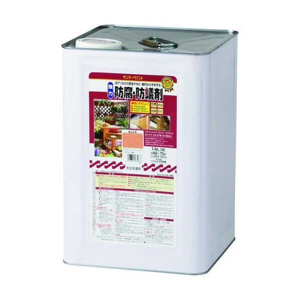強力防腐・防蟻剤 オレンジ 14L 265701 1点