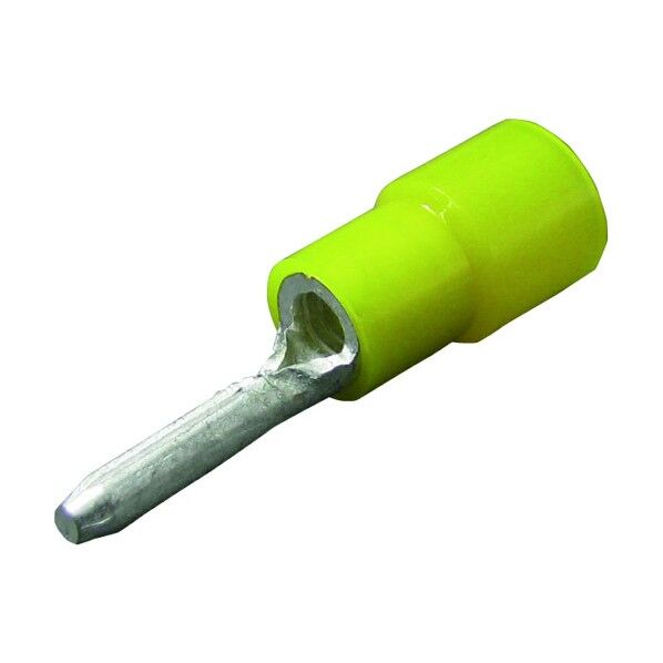 ニチフ 絶縁被覆付圧着端子(TC形) 棒形(100PCS) TMEN TC-3.5-11S-YCL 1点...