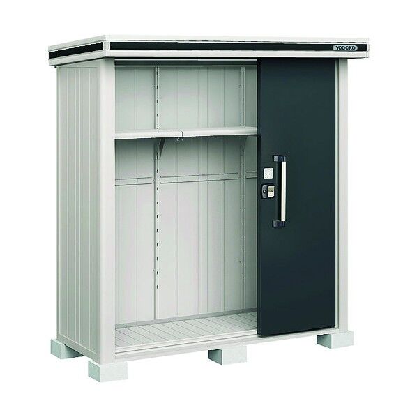 ヨド物置エルモ カシミヤベージュ 床面積1.51m2 LMD-1808 CB 1点