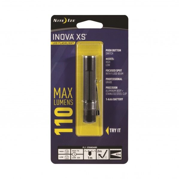 NiteIze イノーバXS 110フラッシュライト ブラック