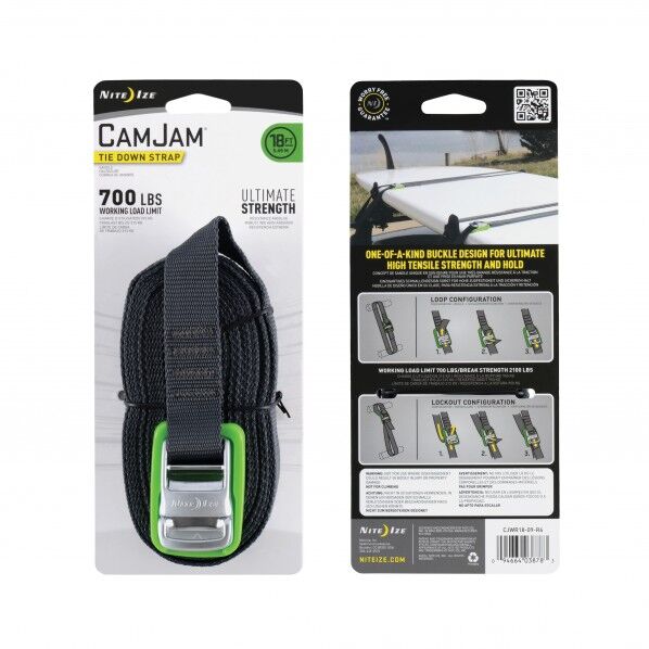 NiteIze カムジャムタイダウンストラップ2 18フィート NI03878 1点