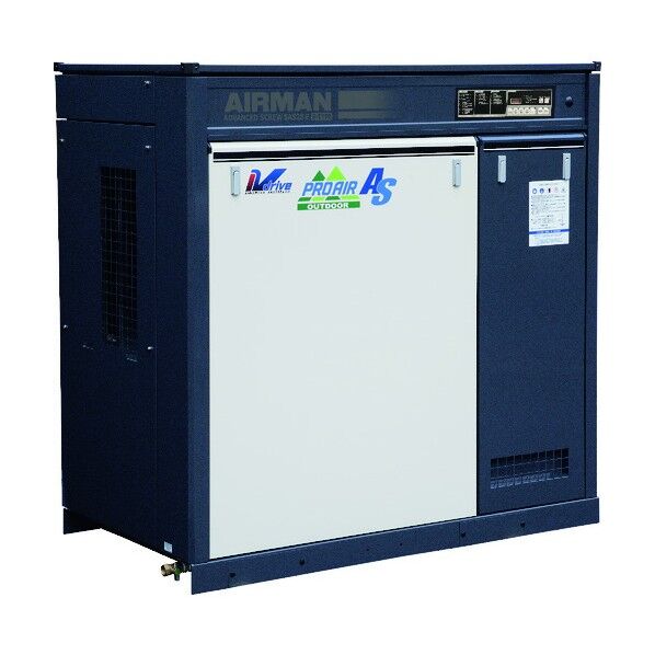 北越工業 スクリューコンプレッサ ドライヤ無 屋外仕様 22KW SMS22EV-E 1点