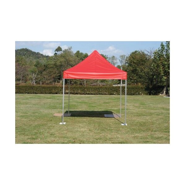 ワンタッチオールアルミ60秒テント 赤 S-3-R 1点