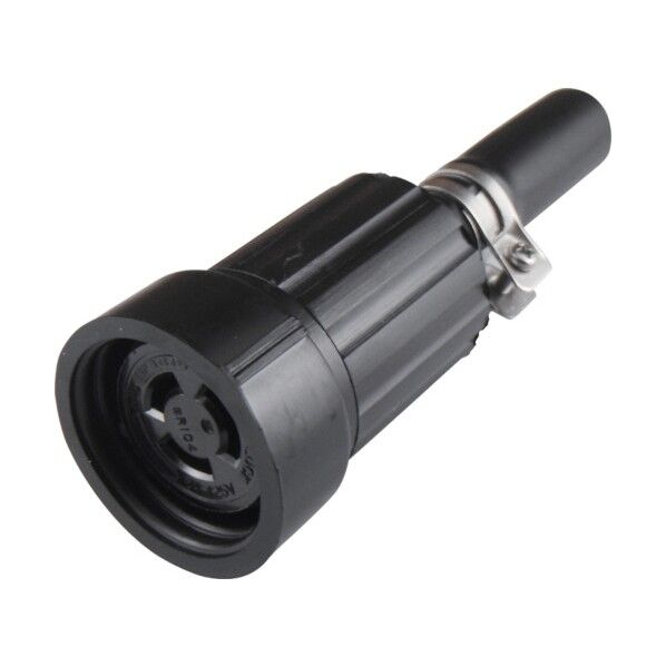 引掛形 防水形コードコネクタボディ 接地2P15A125V R104 1点