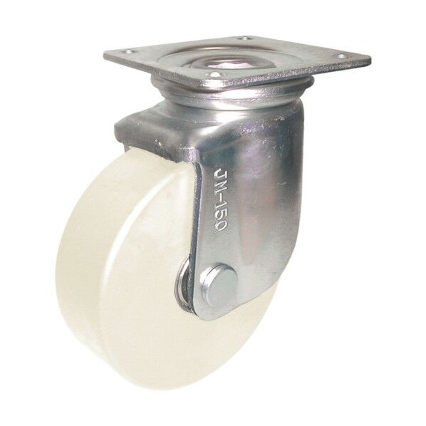 重荷重用帯電防止MCナイロン車輪(ベアリング入)自在金具付 HEMC-JM65AS 1点